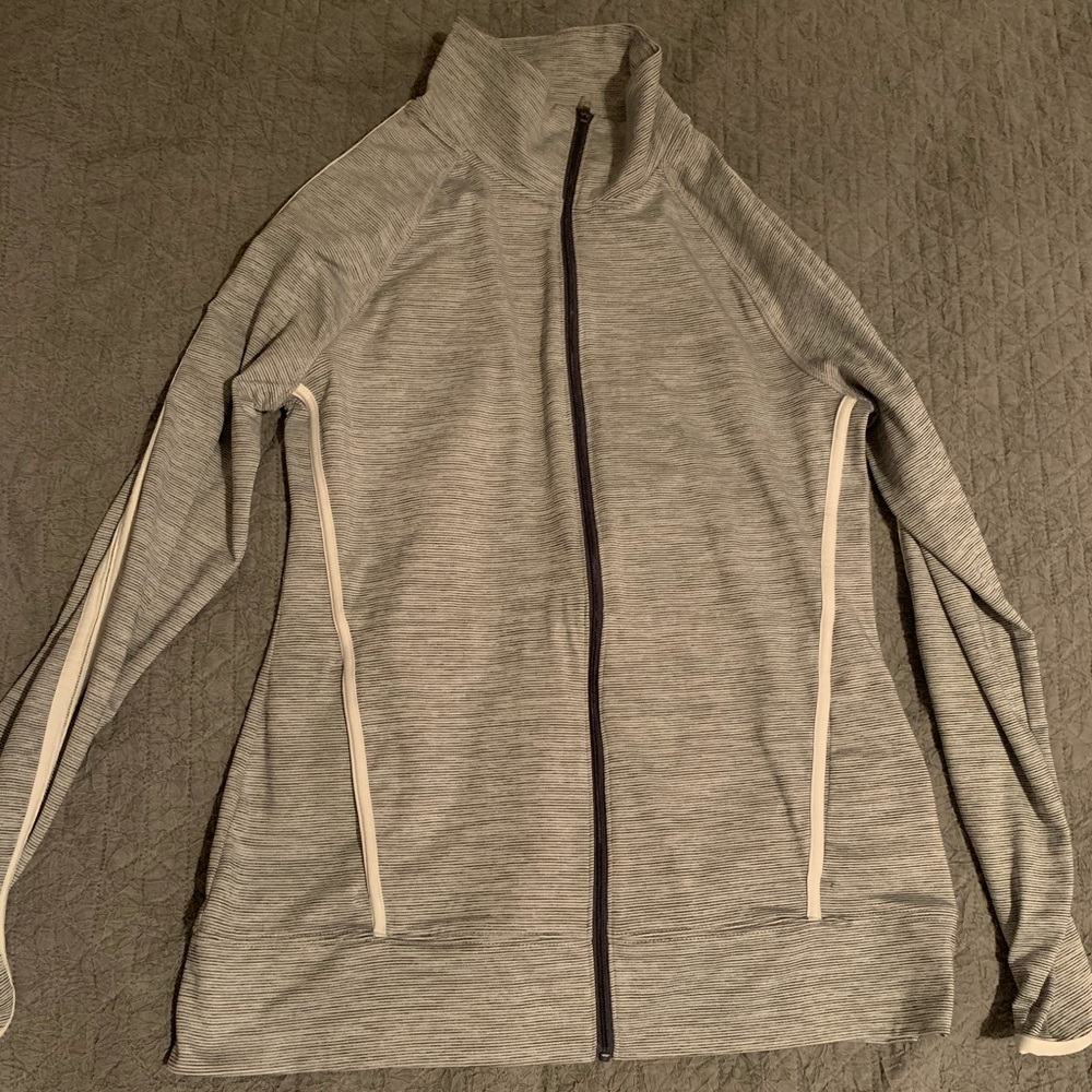 Athletic zip up